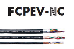 着色識別PE絶縁PVCシースケーブル　FCPEV-NC